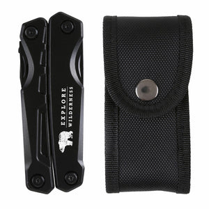 13 in 1 Multi-Tool with Black Pouch