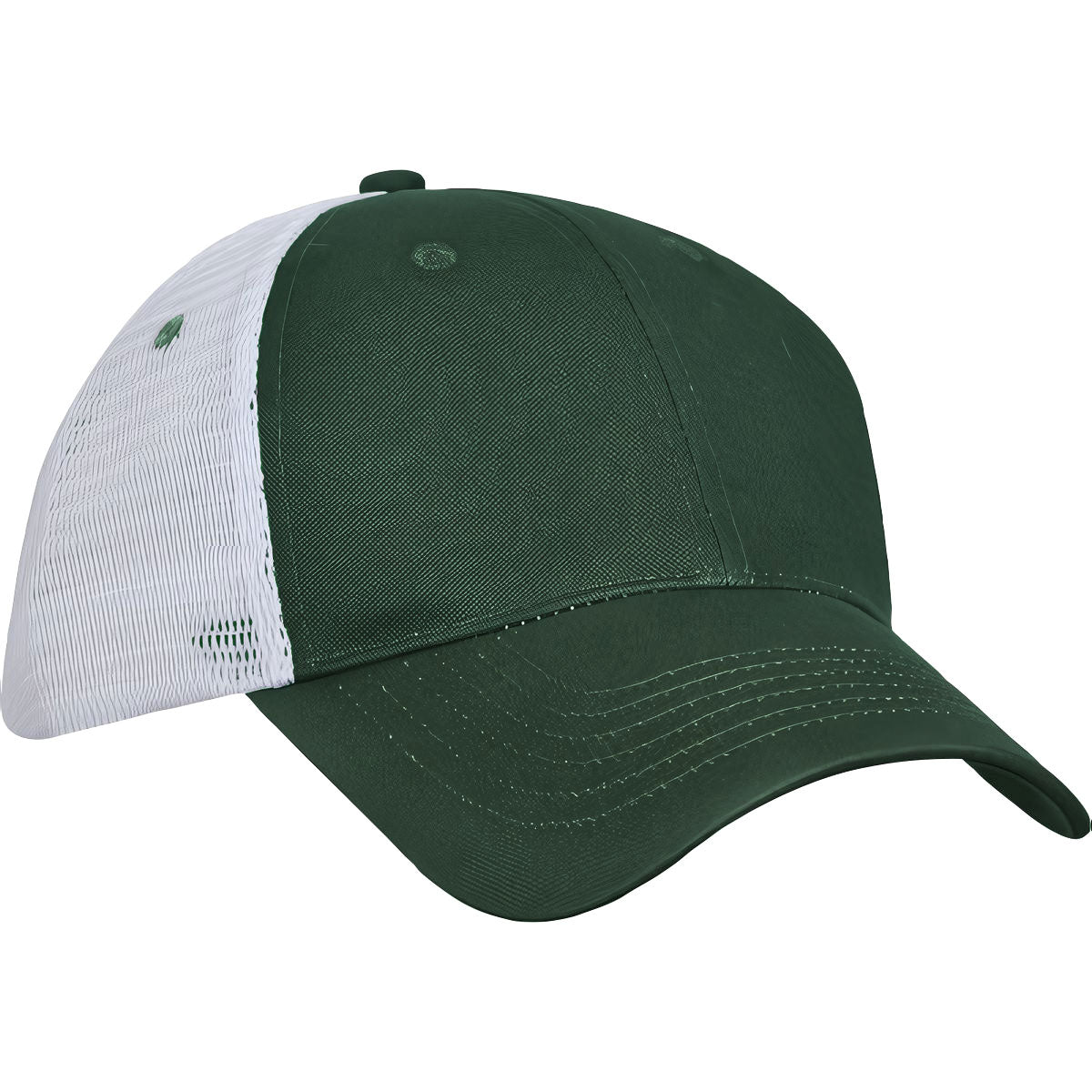 Trucker's Choice Mesh Cap - Green With White