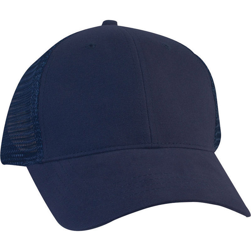 Trucker's Choice Mesh Cap - Navy With Navy