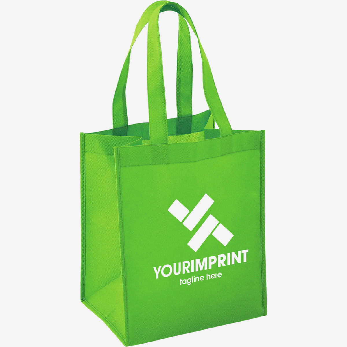 Mid-Size Tote - Lime Green