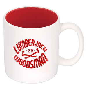 15 oz. Two-Tone Mug - Color - White/Red