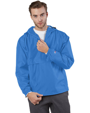 Champion Adult Packable Anorak Quarter-Zip Jacket - Royal Blue