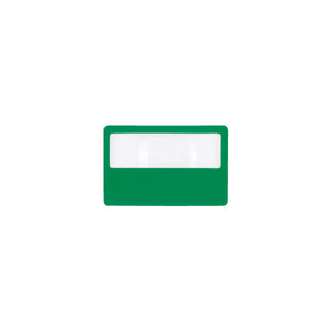 Credit Card Magnifier - Green