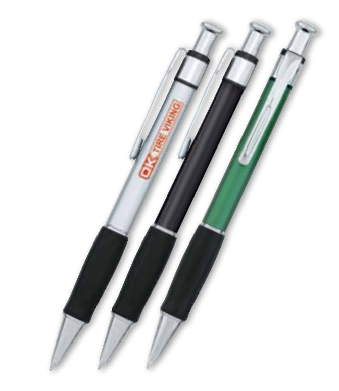 Charger Plastic Click-Action Promotional Pen