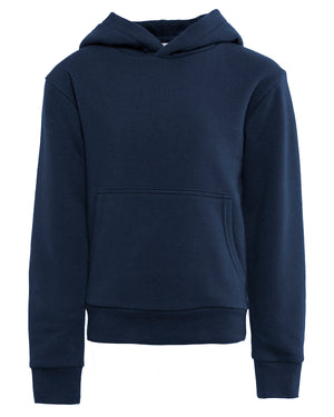 Youth Fleece Pullover Hooded Sweatshirt - Midnight Navy