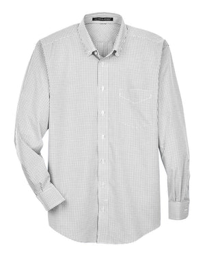 Devon & Jones Men's Crown Collection® Gingham Check Woven Dress Shirt