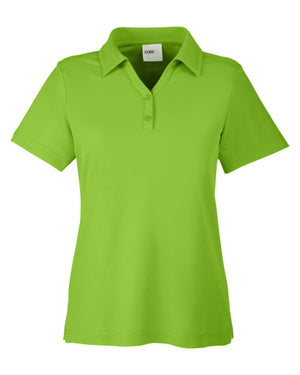 Ladies' Fusion ChromaSoft™ Pique Polo - Acid Green