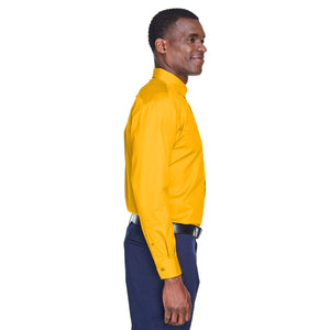 Men's Easy Blend™ Long-Sleeve Twill Shirt with Stain-Release