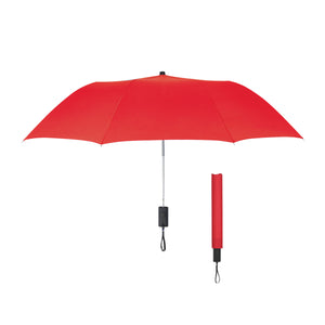 44" Arc Auto-Open Folding Umbrella - Red
