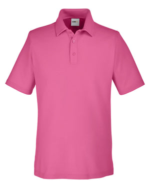 Men's Fusion ChromaSoft™ Pique Polo - Charity Pink
