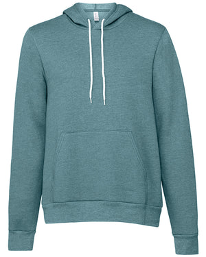 Unisex Sponge Fleece Pullover Hoodie - Hthr Deep Teal