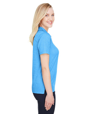 Devon & Jones CrownLux Performance® Ladies' Address Melange Polo - Side