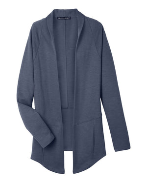Devon & Jones New Classics® Ladies' Charleston Cardigan - Navy Melange