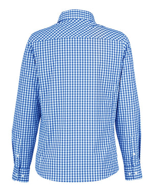Devon & Jones CrownLux Performance® Ladies' Gingham Shirt