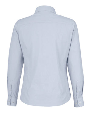 Devon & Jones CrownLux Performance® Ladies' Microstripe Shirt
