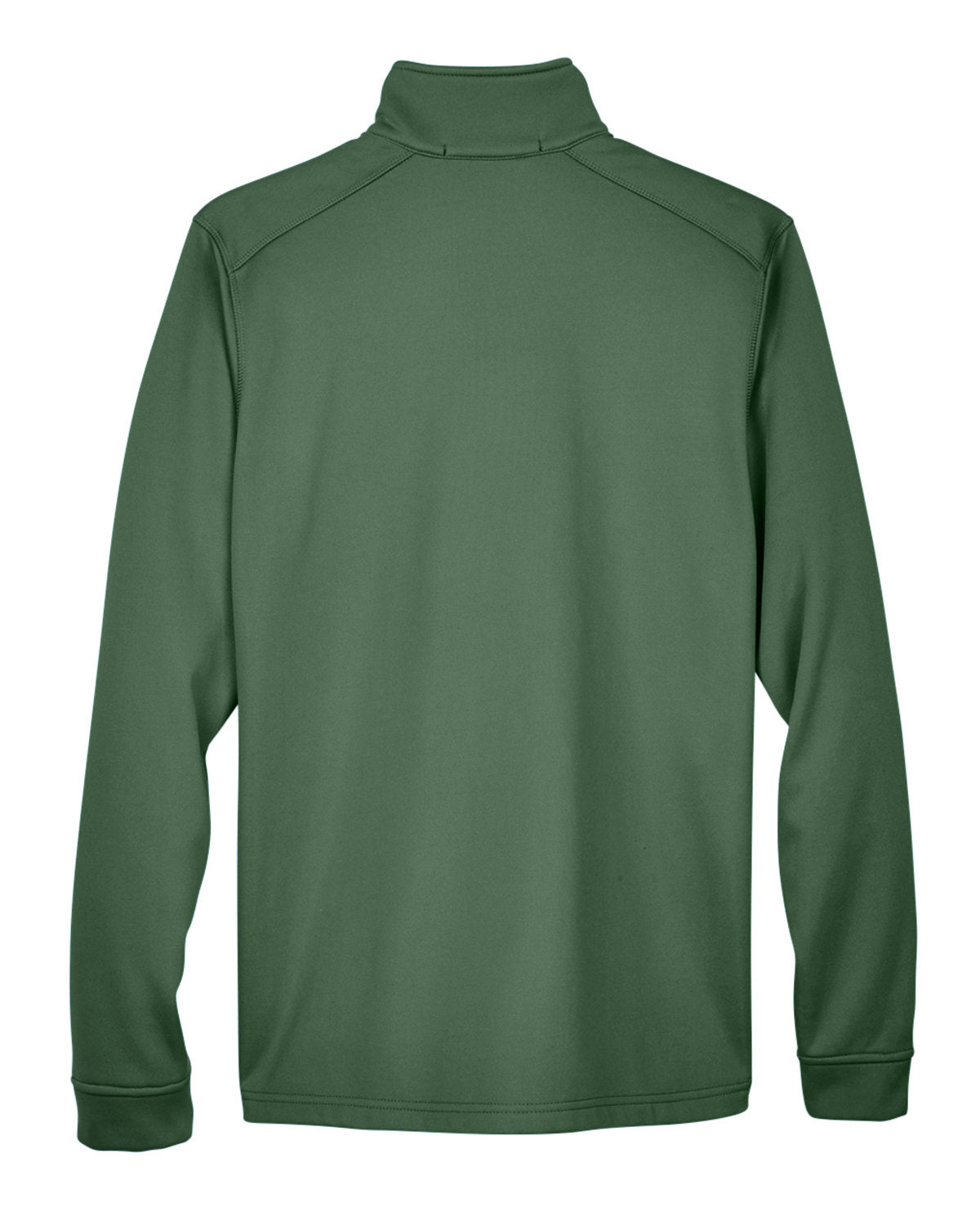 Devon & Jones Men's Newbury Colorblock Mélange Fleece Full-Zip - Back