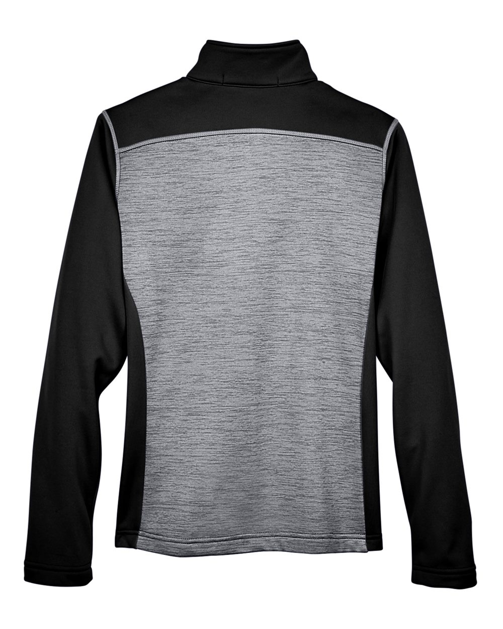 Devon & Jones Ladies' Newbury Colorblock Mélange Fleece Full-Zip