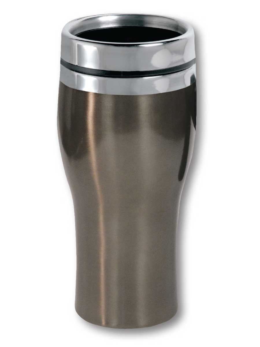 16 oz. Neon Tumbler - Brushed Nickel