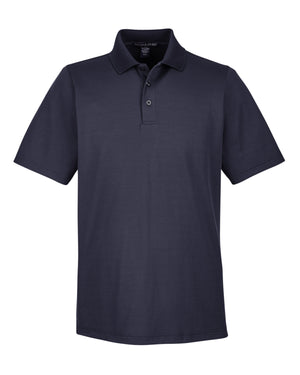 CrownLux Performance® Tall Plaited Polo - Navy