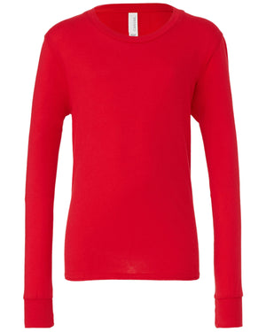 Youth Jersey Long-Sleeve T-Shirt - Red
