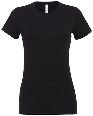 Ladies' Relaxed Jersey Short-Sleeve T-Shirt - Black