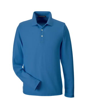 Men's DRYTEC20™ Performance Long-Sleeve Polo - French Blue