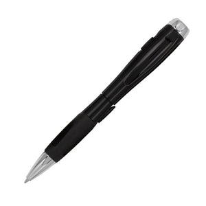 Eclipse LED Plastic Promotional Pen - Black