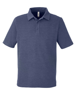 Men's Fusion ChromaSoft™ Pique Polo - Classic Navy Hth