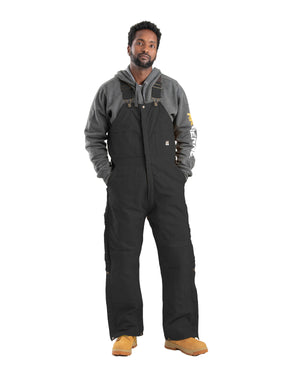 Men's Heritage Insulated Bib Overall - Black