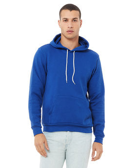 Unisex Sponge Fleece Pullover Hoodie - True Royal