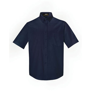 Core365 Origin Short Sleeve Twill Shirt - Men AC88194 (Navy)
