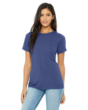 Ladies' Relaxed Triblend T-Shirt - Tr Royal Triblnd