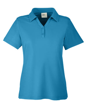 Ladies' Fusion ChromaSoft™ Pique Polo - Electric Blue