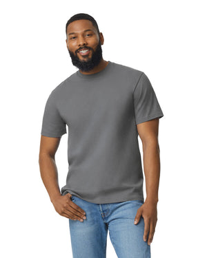 Unisex Softstyle Midweight T-Shirt - Charcoal