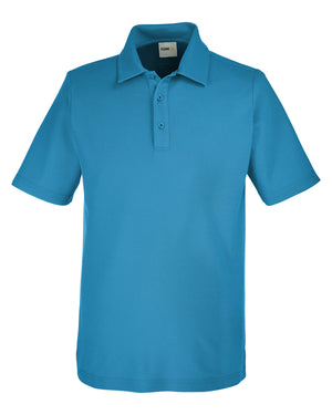 Men's Fusion ChromaSoft™ Pique Polo - Electric Blue