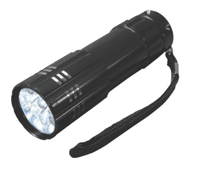 Mini Aluminum Flashlight - Black