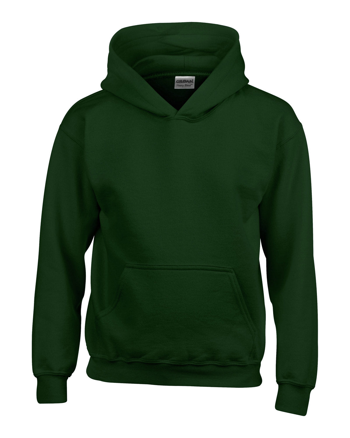 Gildan Youth Heavy Blend™ Hooded Sweatshirt - Forest Green