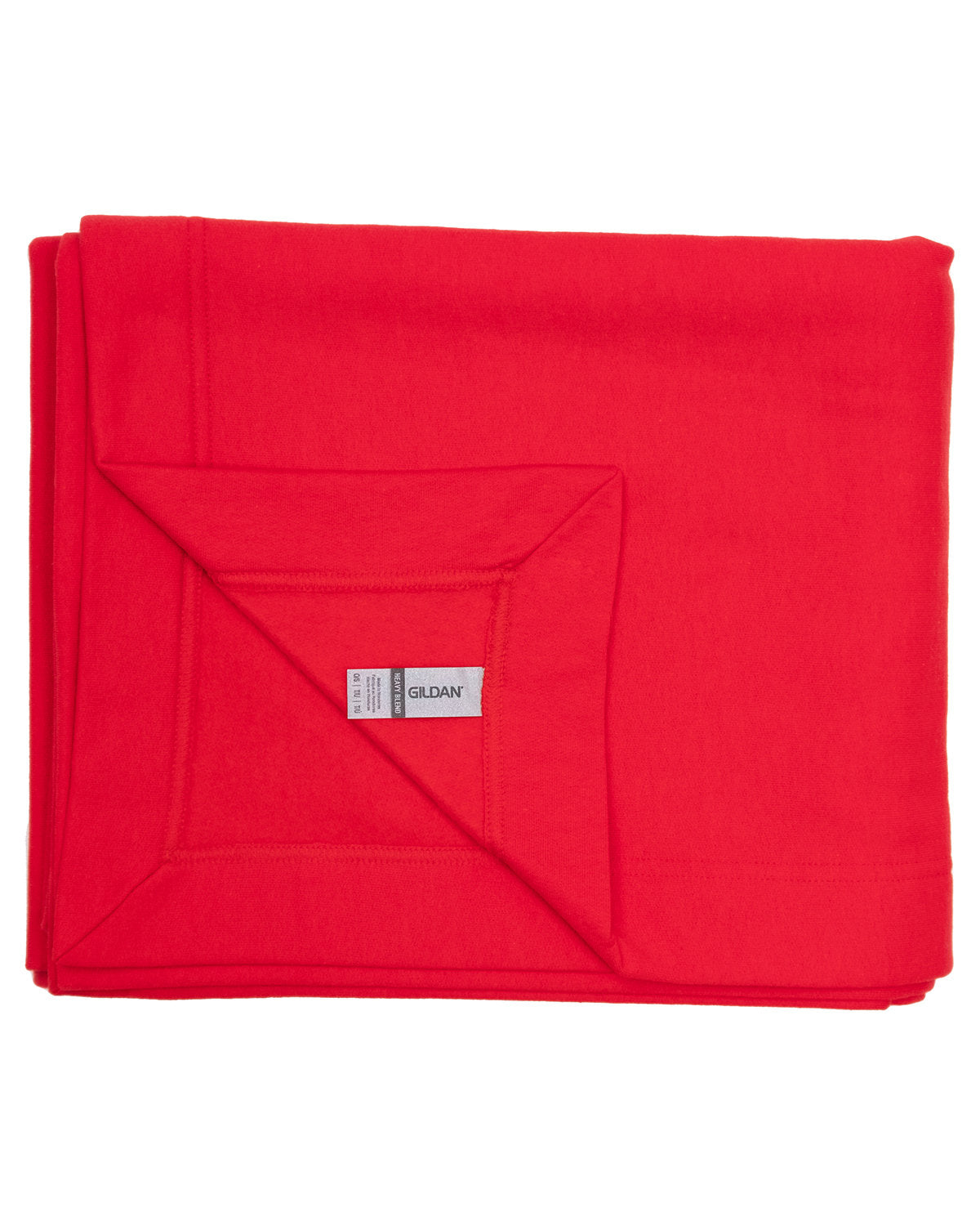 Gildan Heavy Blend Fleece Stadium Blanket - Red