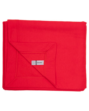 Gildan Heavy Blend Fleece Stadium Blanket - Red