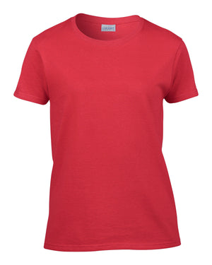 Gildan Ladies' Ultra Cotton® T-Shirt - Red