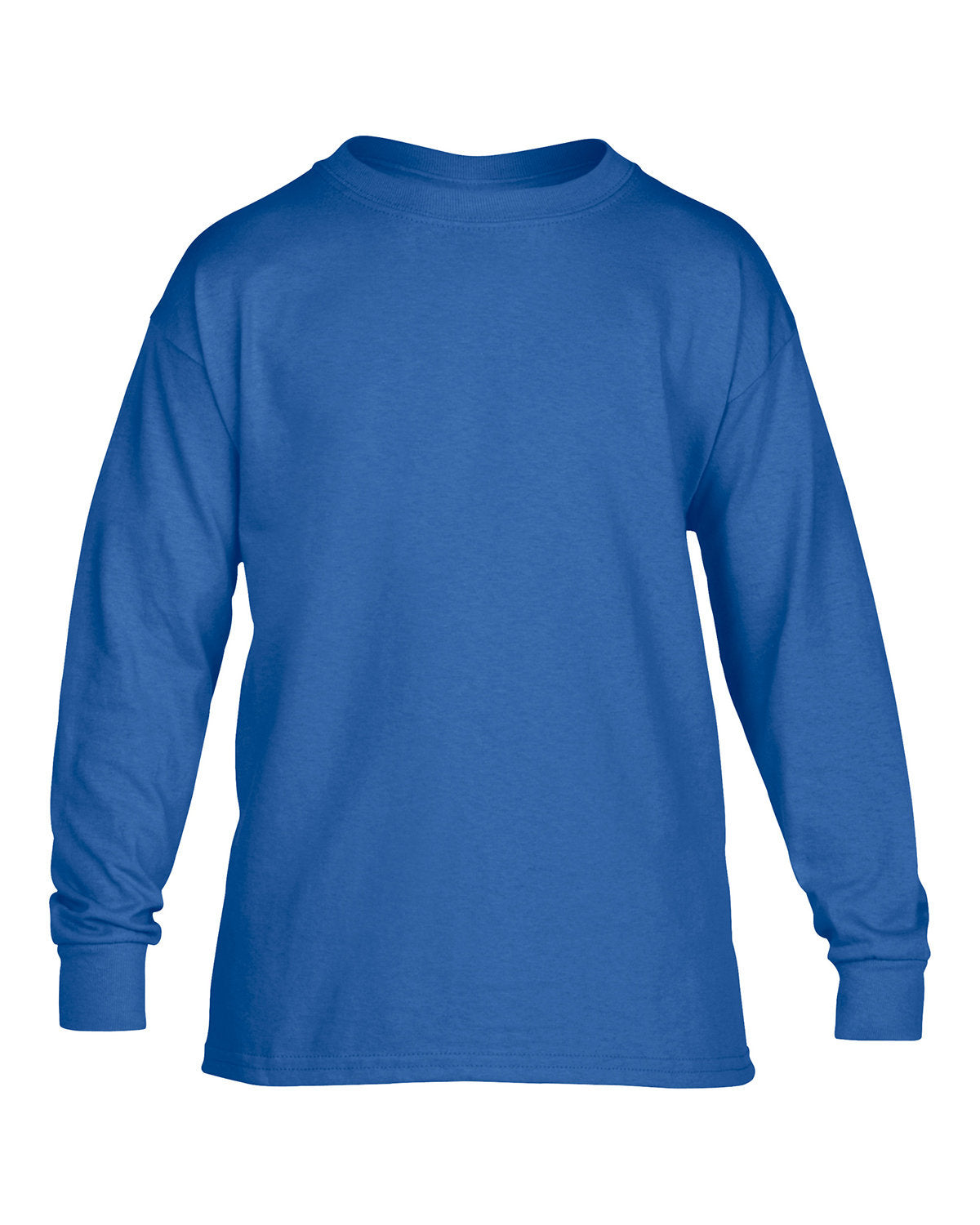 Gildan Youth Heavy Cotton™ Long-Sleeve T-Shirt - Royal