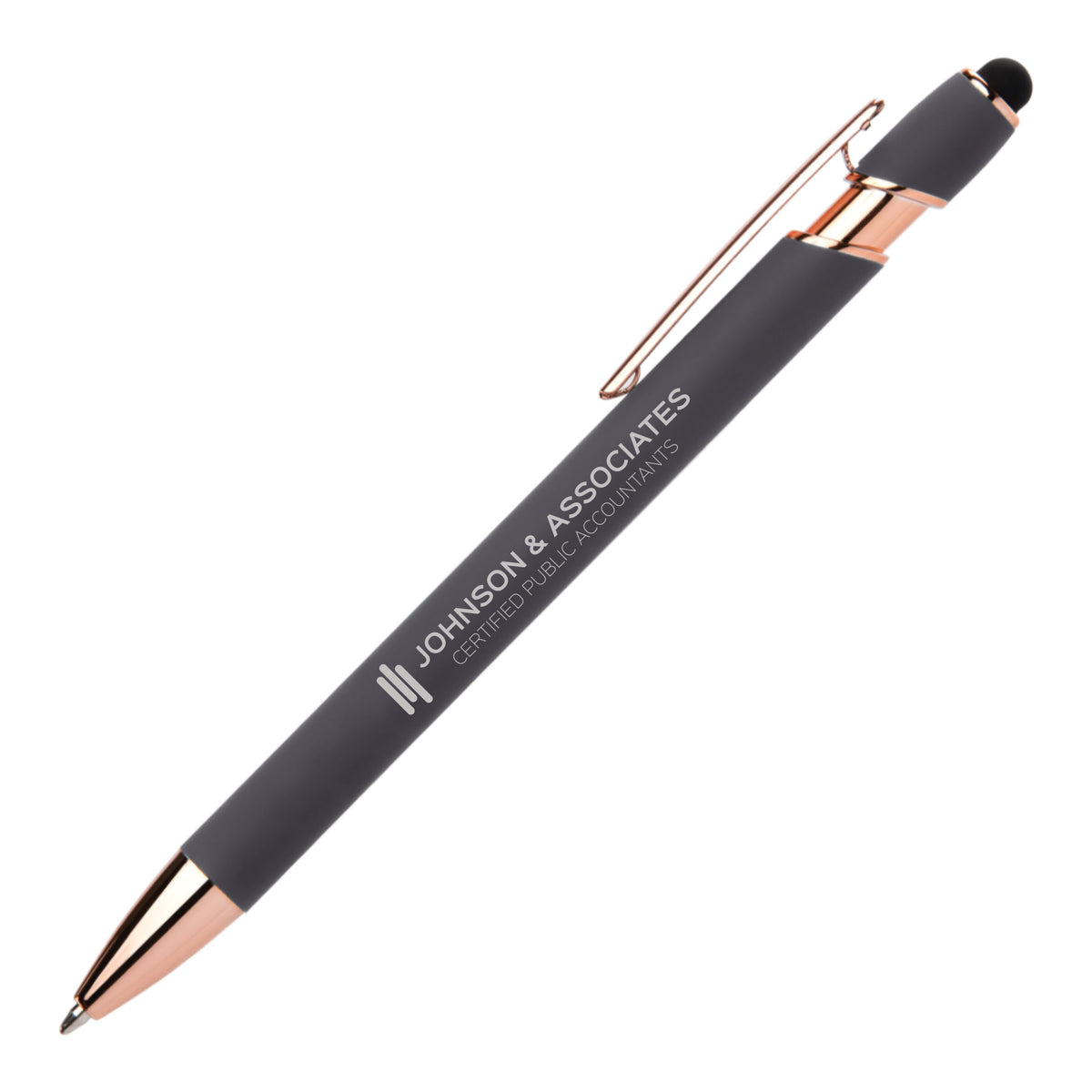 Ellipse Softy Rose Gold Classic with Stylus - Gray