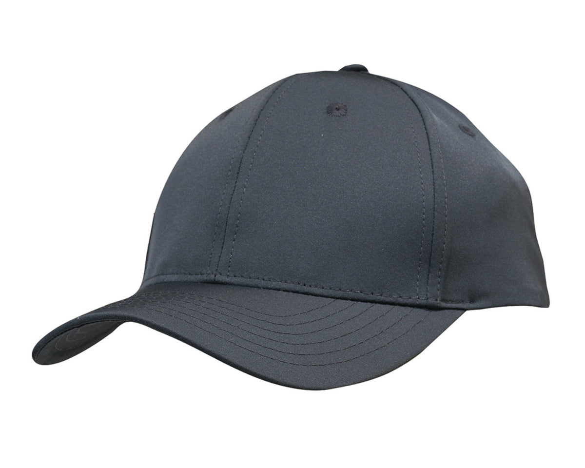 6 Panel Premium Pioneer Sports Twill - Charcoal