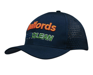 Sports Ripstop Twill With Triangle Perforations