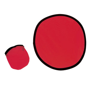 10" Flying Disk - Red With Black