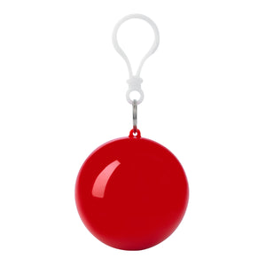 Poncho Ball Key Chain - Red
