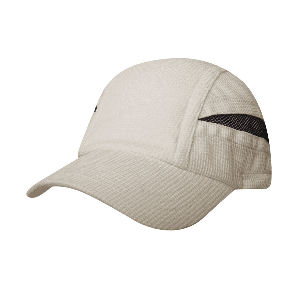 Super light weight performance running cap w/ elastic & toggle / solid - Custom Embroidered