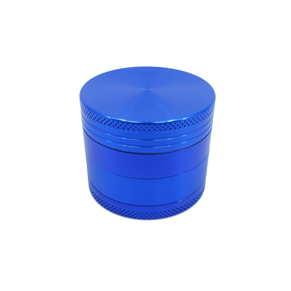 4-Part Aluminum Metal Grinder - Blue