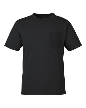 Harriton Charge Snag And Soil Protect Unisex T-Shirt - Black