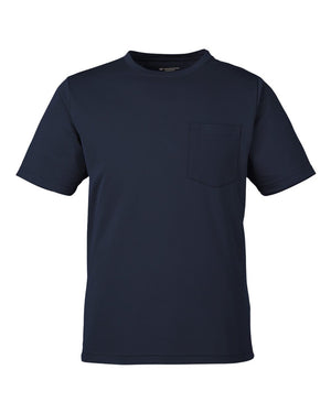 Harriton Charge Snag And Soil Protect Unisex T-Shirt - Dark Navy
